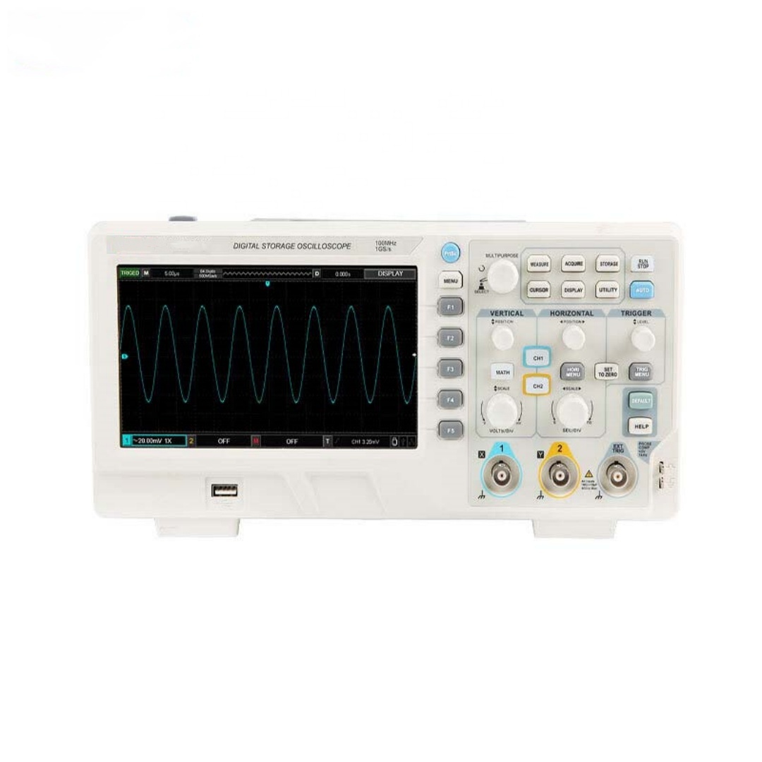 Digital Storage Oscilloscope 100Mhz - Osciloscópio Digital de Armazenamento de 2