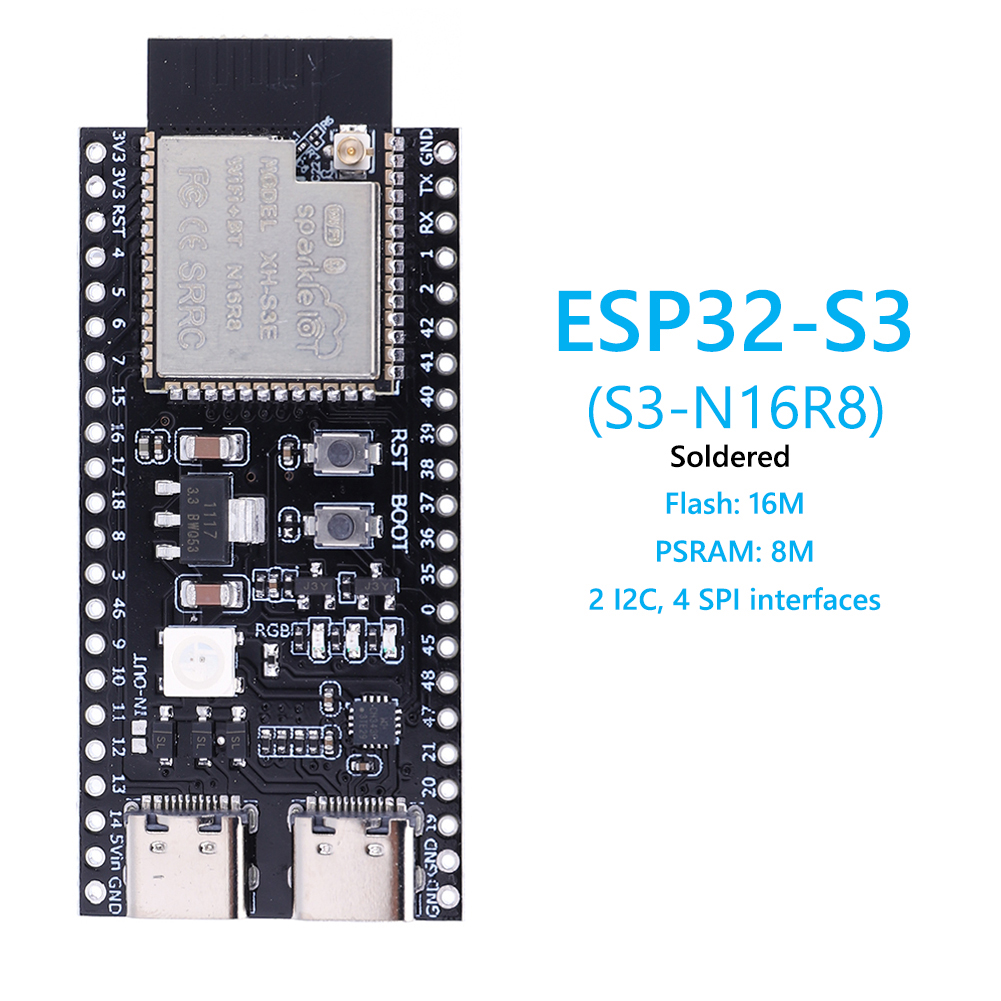 Esp32 s3 n16r8 n8r2 placa de d - Esp32 S3 Development Board Lot avaliação e preço