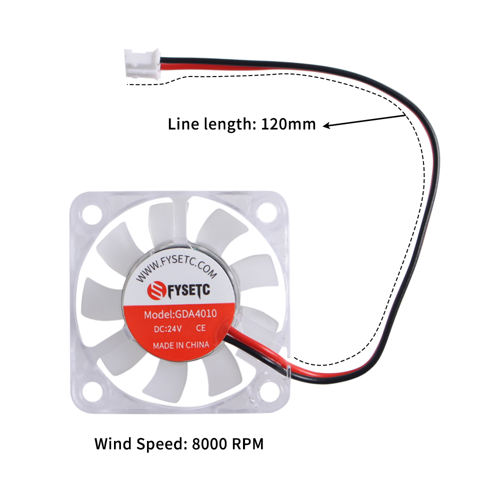 FYSETC Voron 4010 Ventilador H - Voron 2.4 R2 Kit avaliação e preço