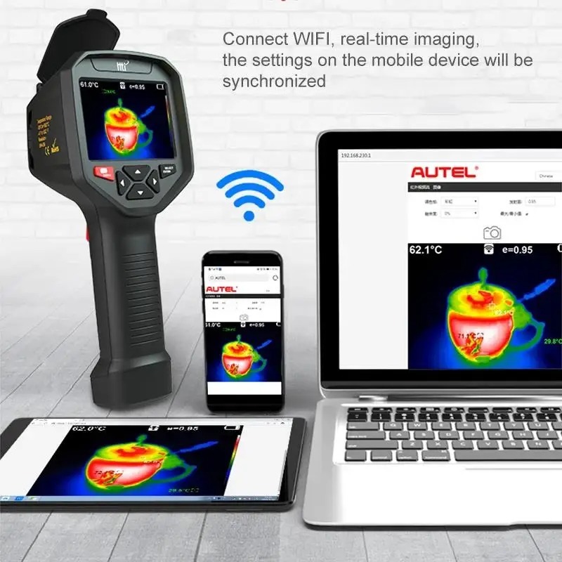 Câmera termográfica portátil i - Thermal Imaging Camera Pcb Repair avaliação e preço