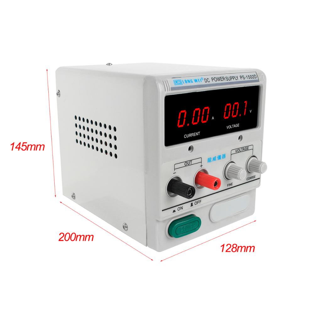 Lw PS-1502D 1503d PS-1505D 15v - Linear Lab Power Supply Adjustable avaliação e preço