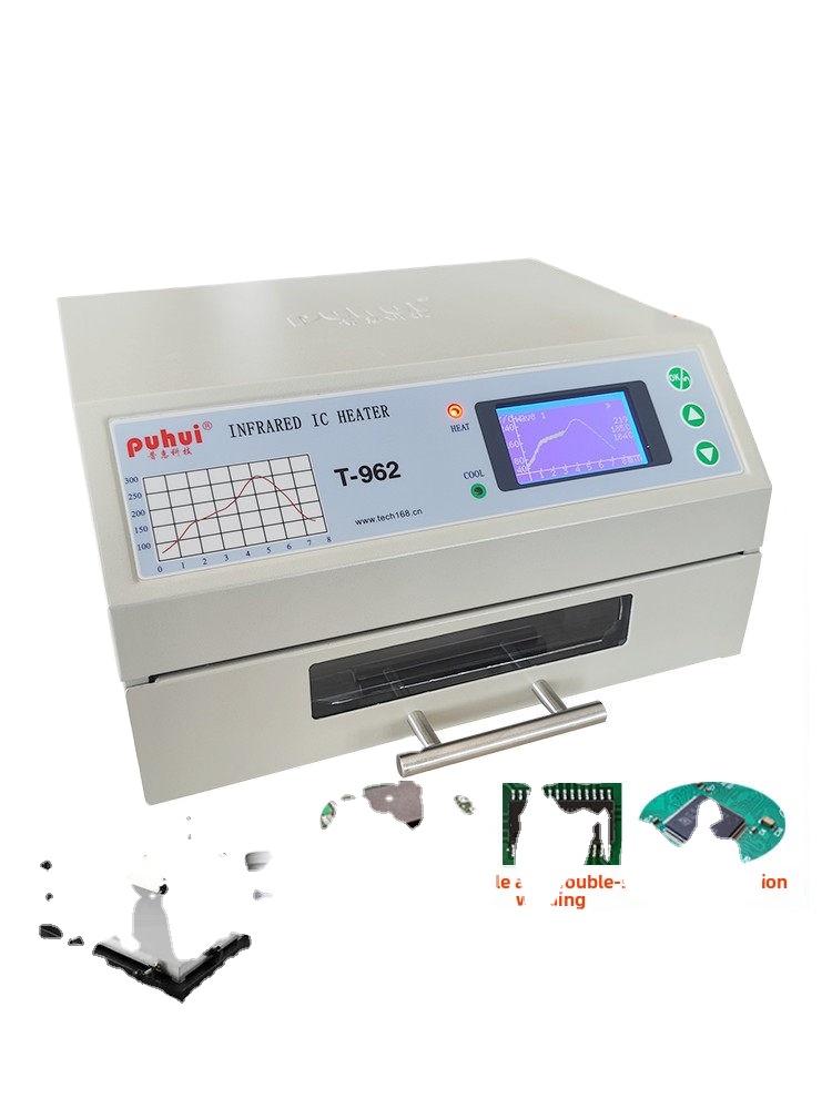 Forno de Refusão de PCB Pequen - Reflow Oven Pcb T962 avaliação e preço